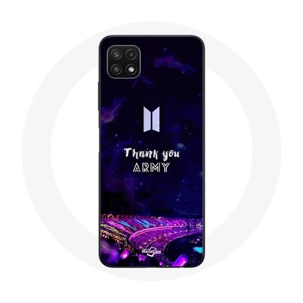 Coque för Samsung Galaxy A22 5G Bangtan Sonyeondan Konsert BTS Army Bomb Ljusstav