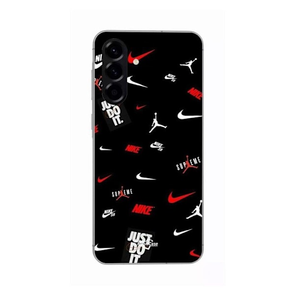 Coque - NIKE JORDAN - Samsung Galaxy A56 - Silikon - Mjuk - Svart Svart