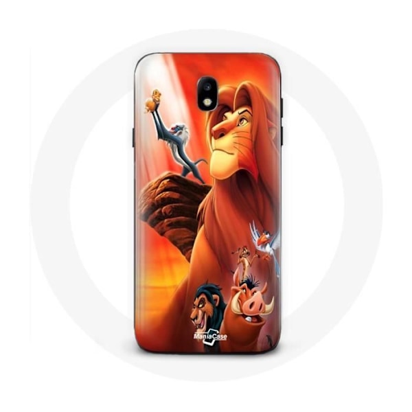 Mobilskal för Samsung Galaxy J5 2017 Lejonkungen Simba och Mufasa