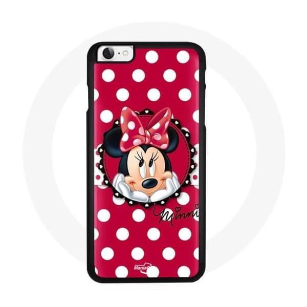 Cover - Maniacase - Iphone 6 - Blød - Originalt design - Minnie Mouse
