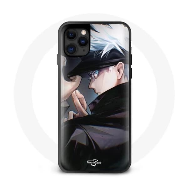 Coque - Satoru Gojo - Iphone 13 - Blød - Sort - Anime Manga