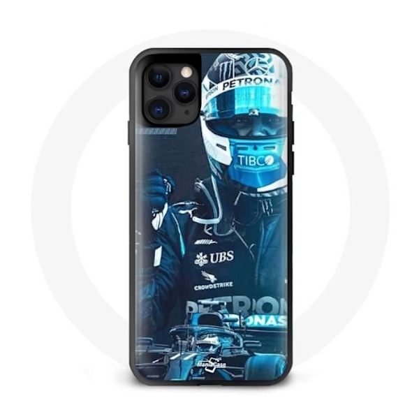 Coque iPhone 12 Formel 1 Blå Valtteri Bottas