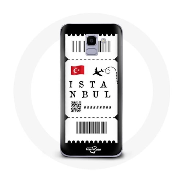 Mobilskal för Samsung Galaxy A8 2018 Flygbiljett Istanbul Turkiet