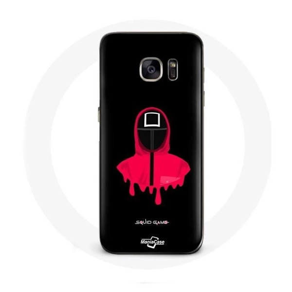 Coque för Samsung Galaxy S6 Edge Squid Game fyrkantigt mask