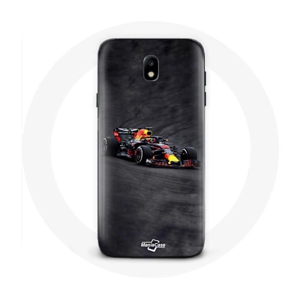 Skal till Samsung Galaxy J5 2017 Formel 1 Max Verstappen F1 svart röd och gul
