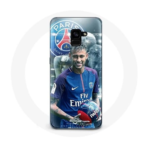 Coque för Samsung Galaxy A8 Plus Neymar Paris Saint Germain PSG