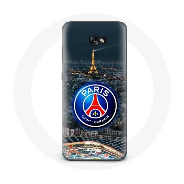 Coque - Maniacase - Samsung Galaxy A3 2017 - Sort - Blød - PSG logo Svart