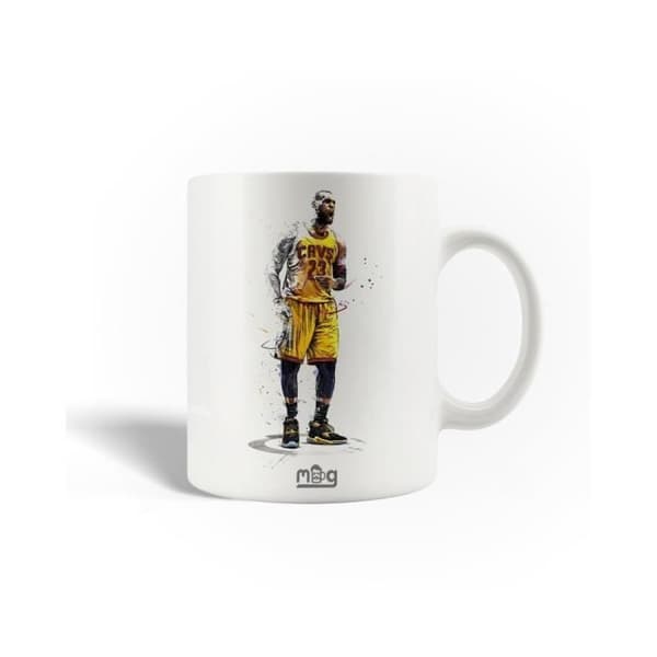Mugg - NBA - LeBron James - Keramik - 30cl - Diskmaskinspatible