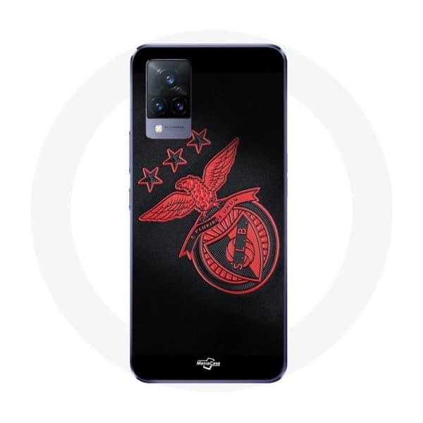 Coque - Vivo - v21 5G - Sort - Benfica - Fleksibel Svart