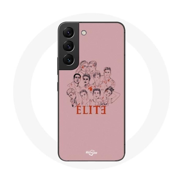 Coque för Samsung Galaxy S21 FE Elite Säsong 5 Affisch karaktärer Fanart Logotyp