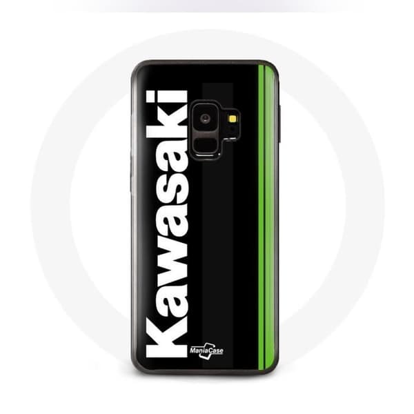 Cover - Kawasaki - Samsung Galaxy S9 - Sort - Hård - Beskyttelse