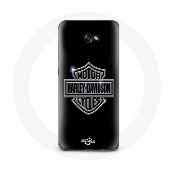 Coque - Harley Davidson - Samsung Galaxy A8 2016 - Svart - Styv - Skydd