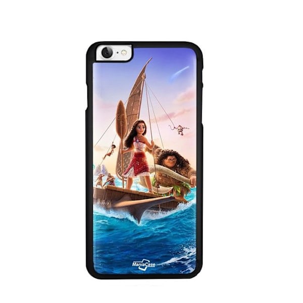 Telefonkåpa - Disney - Iphone 8 - Mjuk - Silikon - Vaiana 2 besättning Svart