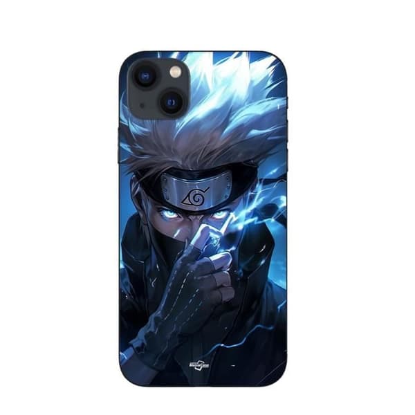 Coque Maniacase til iPhone 14 Plus Kakashi Hatake anime fanart
