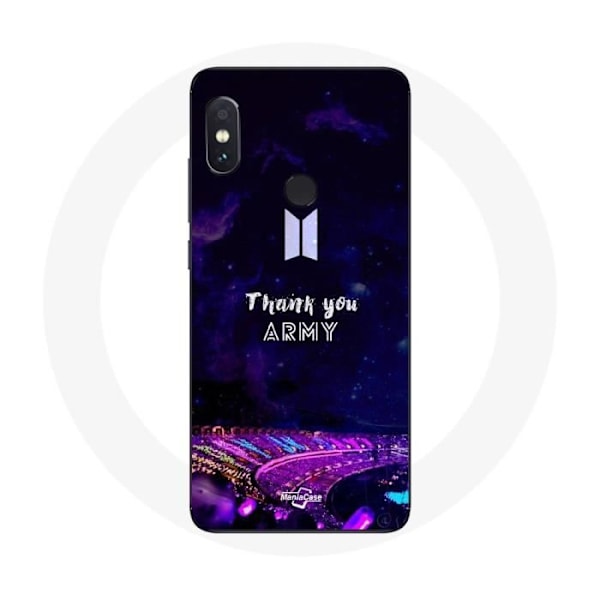 Coque för Xiaomi Redmi Note 5 Pro Bangtan Sonyeondan Konsert BTS Army Bomb Lightstick