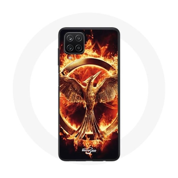 Coque Samsung Galaxy A12 Hunger Games Film Logotyp
