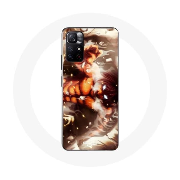 Coque för Xiaomi Redmi Note 11s 5G Manga Eren Yeager Attack on Titan Poster