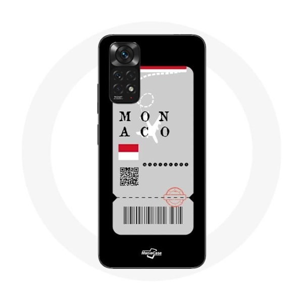 Cover til Xiaomi Redmi Note 11S Flybillet Monaco
