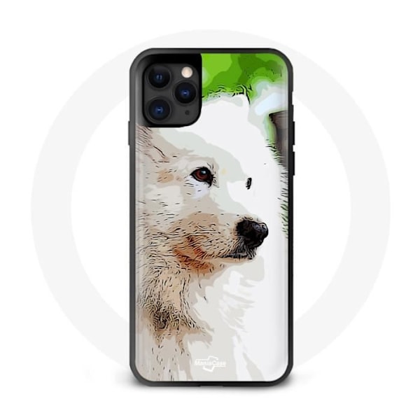 Iphone 13 Mini Samoyed Valkoinen kuori