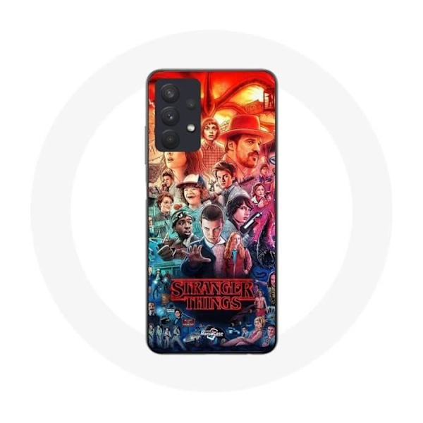 Coque Maniacase för Samsung Galaxy A32 4G Stranger Things serie säsong 4