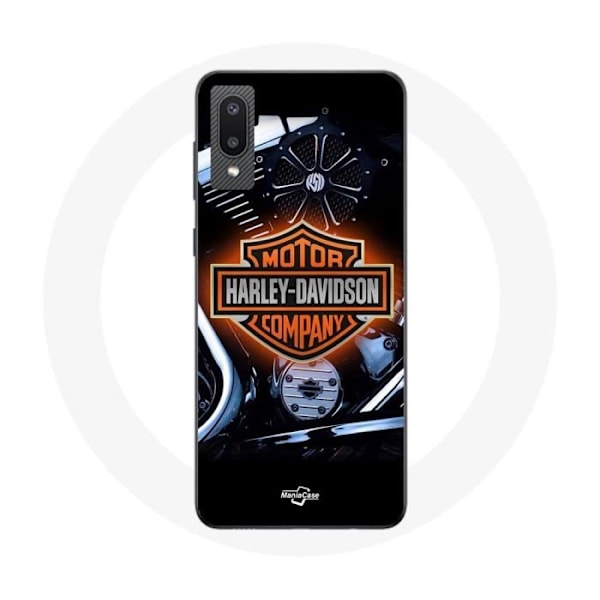 Coque för Samsung Galaxy A02 Harley Davidson MotoCycles logotyp