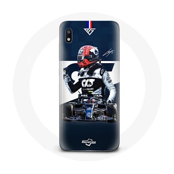 Coque för Samsung Galaxy A10 Formel 1 Max Verstappen F1-förare Blå