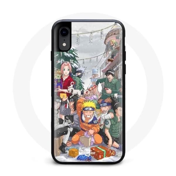 Cover til Iphone XR Naruto Juleaften Anime Manga