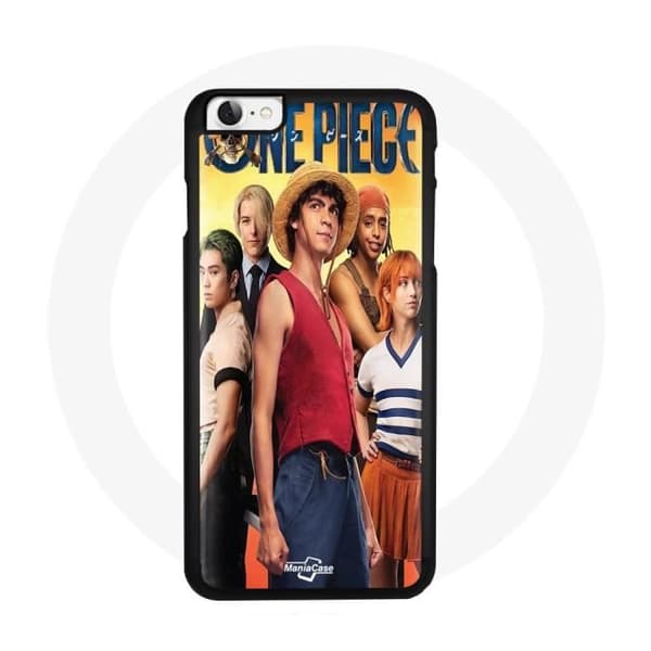 Coque - Maniacase - Iphone 5 - Anime One Piece Luffy - Silikone - Blød svart
