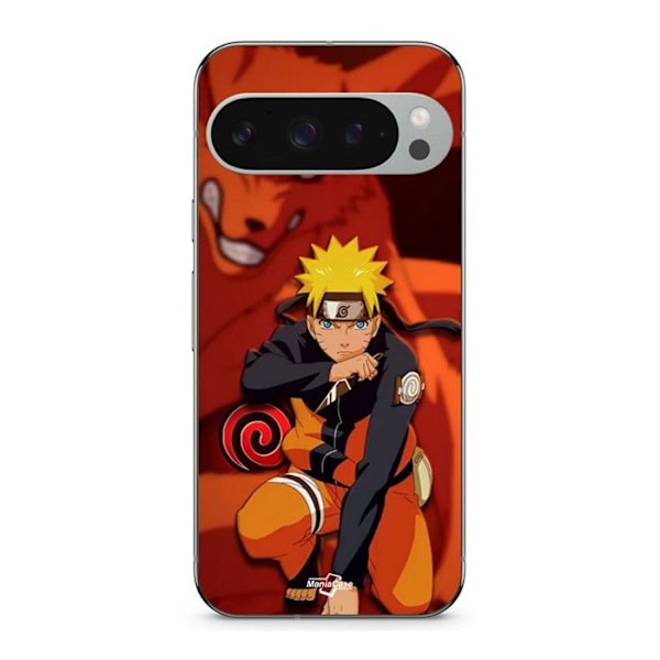 Coque - MANIACASE - Google Pixel 9 Pro - Flexibel - Svart - Naruto Kurama Svart