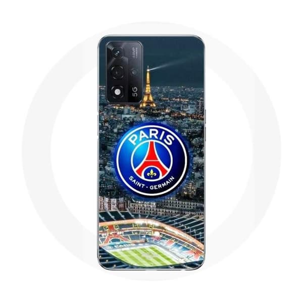 Coque Maniacase för Oppo A93s 5G psg logotyp stad natt torn eiffel