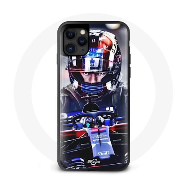 Coque iPhone 12 Formula 1 Blå Pierre Gasly