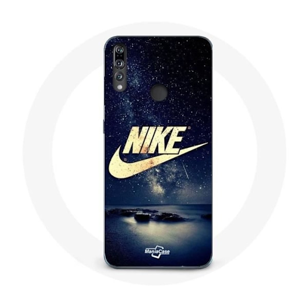 Coque - Nike - P30 Lite - Svart - Guld - Flexibel Doré, Stjärnig Natt