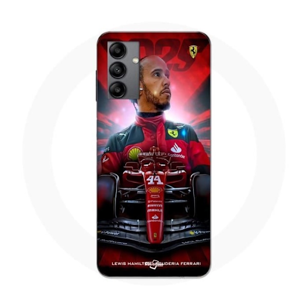 Coque - Maniacase - Lewis Hamilton - Svart - Mjuk - Kompatibel med Samsung Galaxy A05s