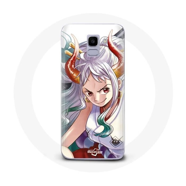 Coque för Samsung Galaxy A6 2018 Yamato One Piece Anime Plakat