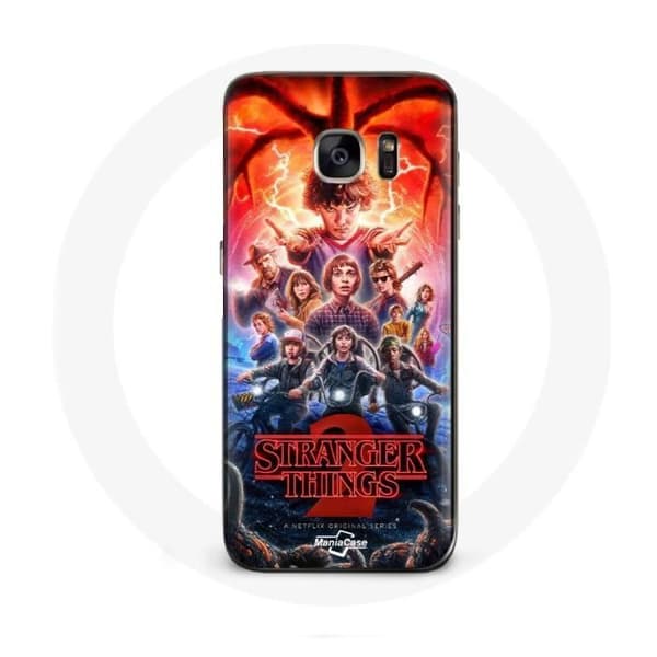 Cover til Samsung Galaxy S6 Stranger Things Plakat Sæson 2