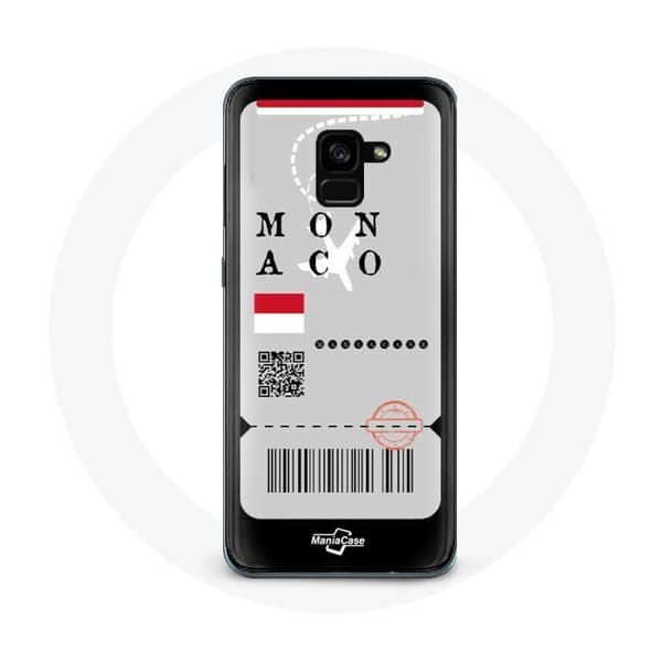 Cover til Samsung Galaxy A8 Plus Flybillet Monaco