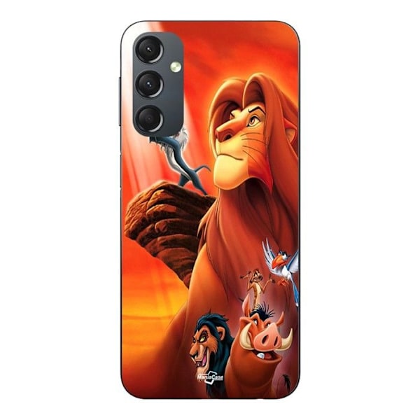 Coque - Maniacase - Samsung Galaxy A24 - Mjuk - Svart - Lejonkung