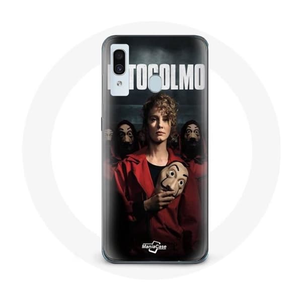 Cover til Samsung Galaxy A20e La Casa De Papel Estocolmo