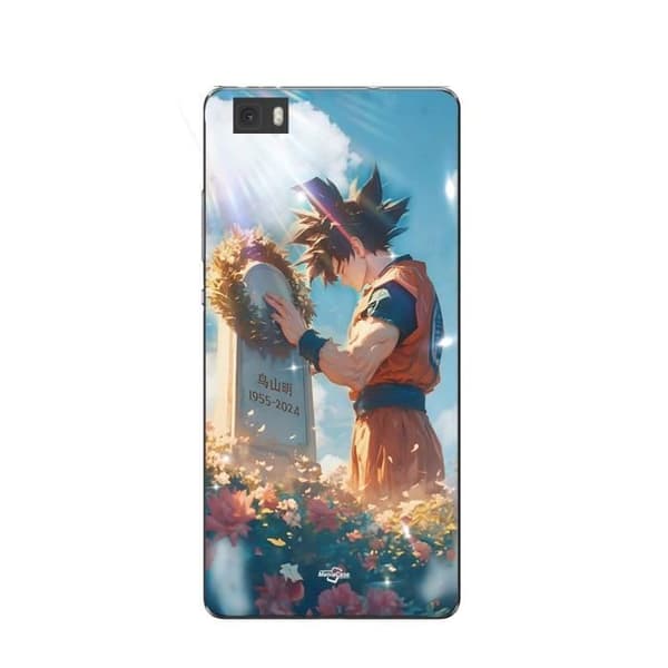 Coque - Maniacase - P8 Lite - Akira Toriyama - Blød - Blå