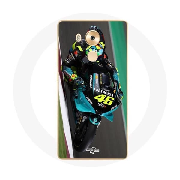 Coque - Valentino Rossi - Mate 8 - Blød - Sort - Sporty