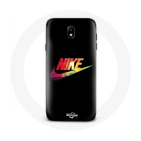 Coque för Samsung Galaxy S4 Nike-logotyp färg bakgrund svart