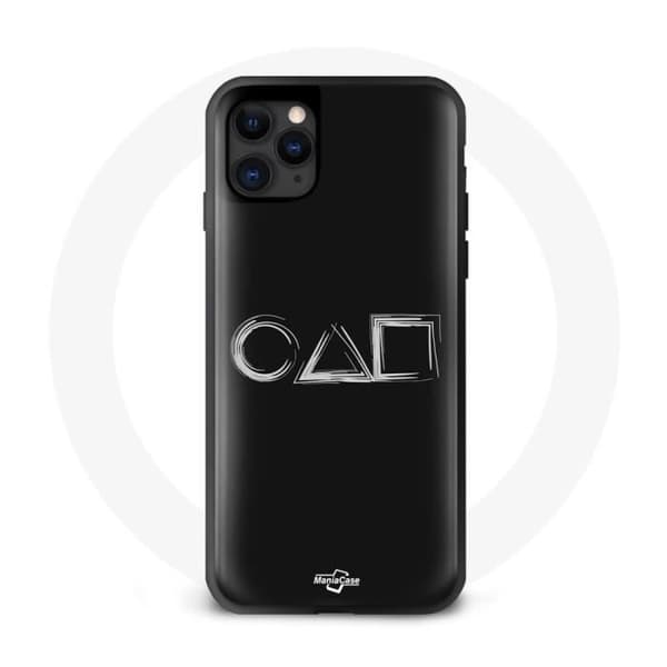 Coque - Squid Game - Iphone 11 - Pehmeä - Musta - Synteettinen
