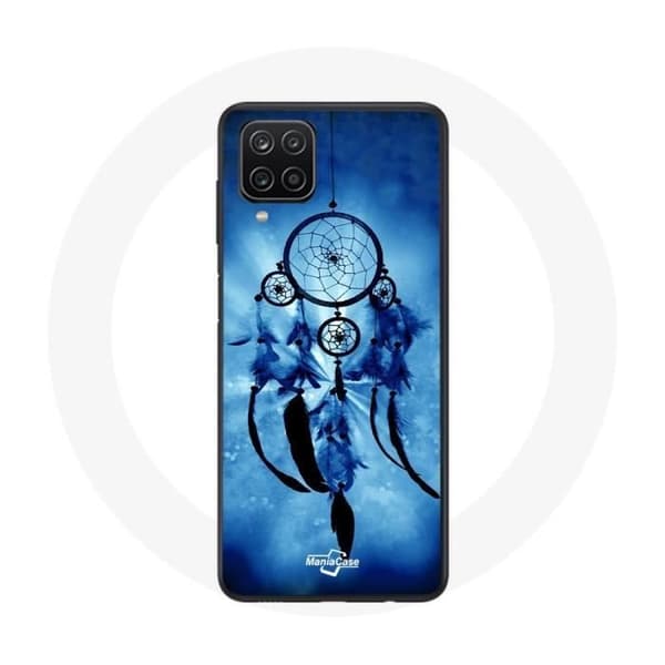 Samsung Galaxy A12 drømmefanger blå cover