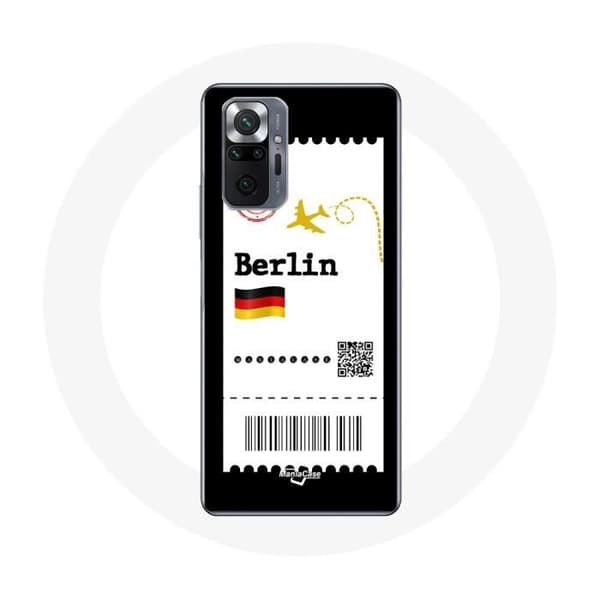 Cover til Xiaomi Redmi Note 10 Pro Flybillet Berlin