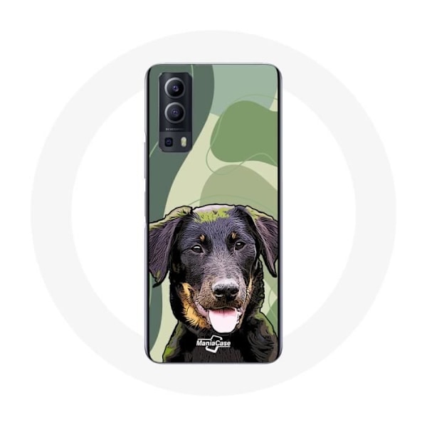 Coque - Vivo - Y72 - Svart - Beauceron - Hård Svart