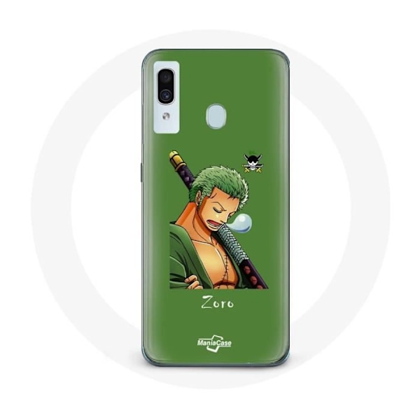 Coque för Samsung Galaxy A20e One piece Manga Zoro svärd
