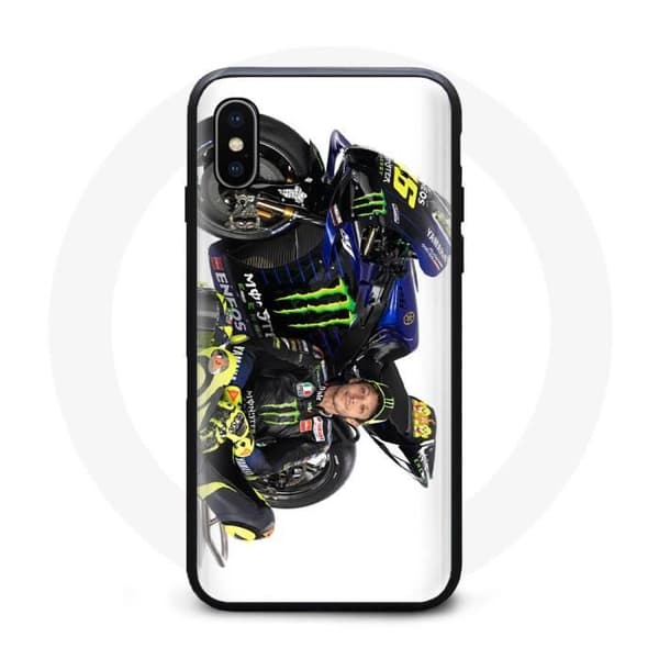 Coque - Valentino Rossi - Iphone XS Max - Sort - Blød - Stødbeskyttelse