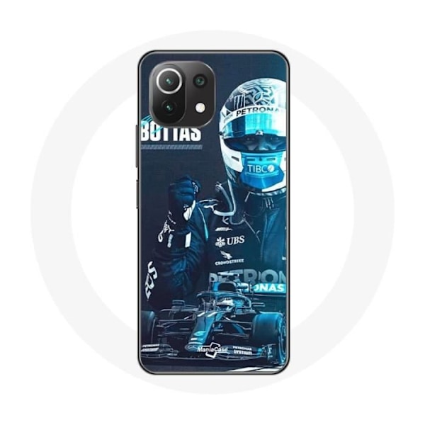 Skydd för Xiaomi Mi 11 Lite F1 Valtteri Bottas F1-förare Svart