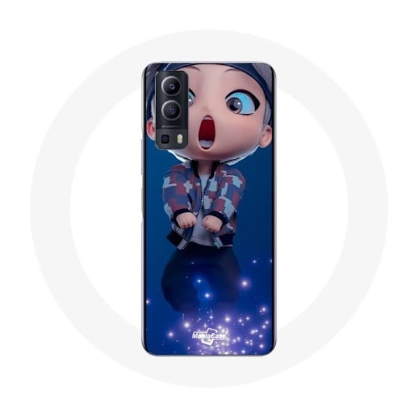 Coque Vivo Y72 BTS TinyTAN Animaatio V Mic Drop