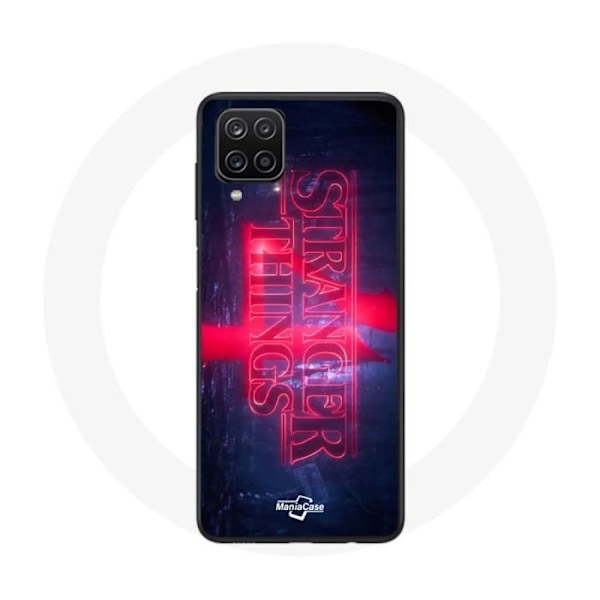 Coque för Samsung Galaxy A12 Stranger Things Logotyp Transparent Säsong 4 Trailer 2022